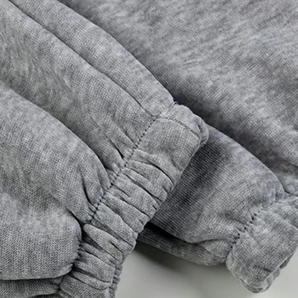 Joggers Sweatshirt Hoodie Pullover Set Large Relaxed fit Gray - Picture 2 of 3